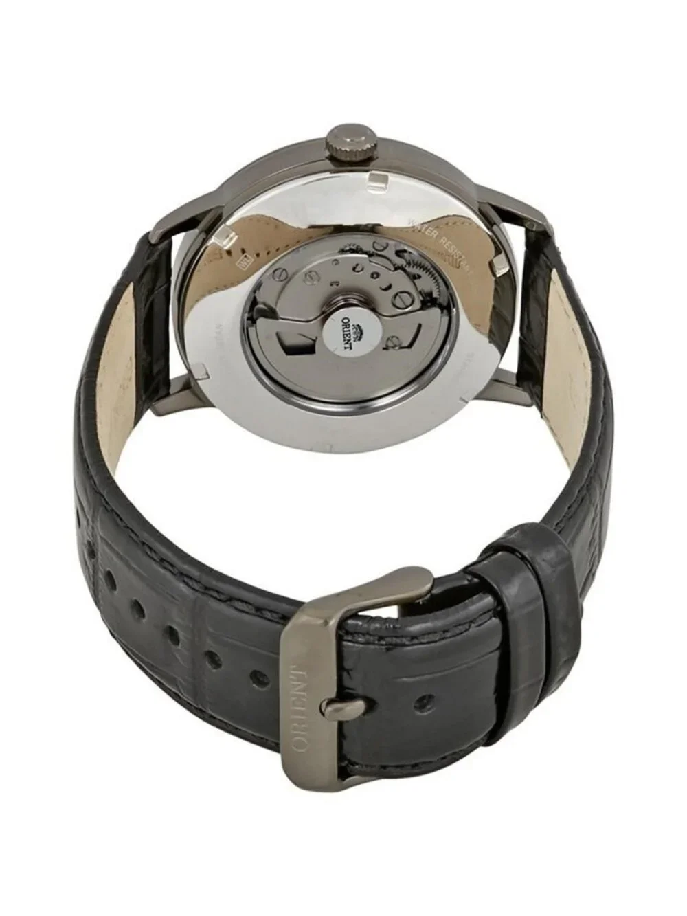 NWT Orient Open Heart Automatic Black Dial Men's Watch